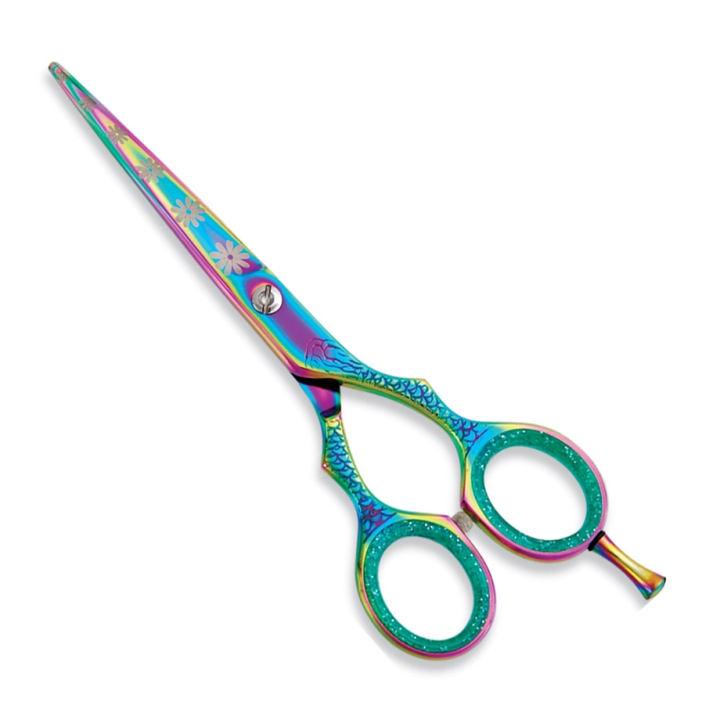 Titanium Coated Hair Scissors 